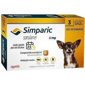 Simparic De 1,3 A 2,5 Kg C/ 3 Comp.