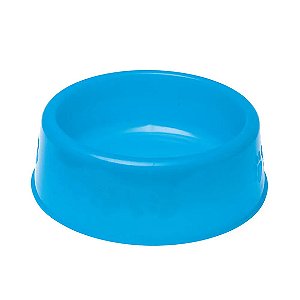 Comedouro Luxo Tudo Pet Azul 300 ml