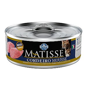 Ração Úmida Matisse Mousse Gatos Adultos Cordeiro 85g