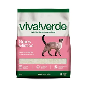 Areia  Verde Grossos-laranja 4kg