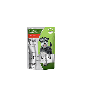 Optimum Dog Sache Adulto Rp&amp;m Carne 100gr