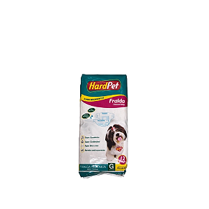 Fralda Hard Pet Femea G 12unid