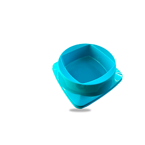 Comedouro Pequeno Neon 300ml