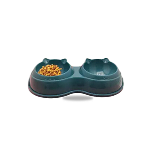 Comedouro Duplo Gatinho