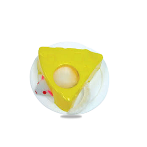 Brinquedo P/ Gato Queijo Na Chapa
