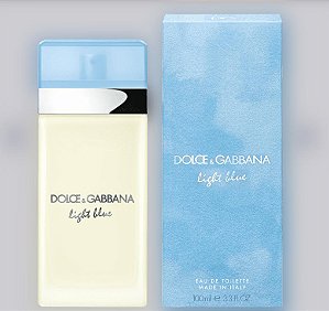 Perfume Light Blue Dolce & Gabbana Eau de Toilette Feminino - 100ml