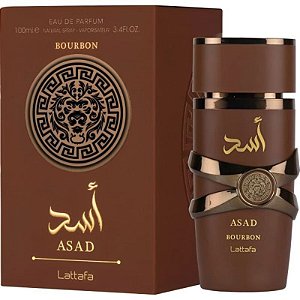 Lattafa Asad Bourbon EDP 100mL – Perfume Masculino