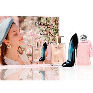 Kit Dream Brand Collection - 3 Frascos de 25ml - Ref. Fem 09
