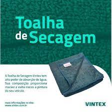 TOALHA DE SECAGEM VINTEX 40X80CM 350GSM