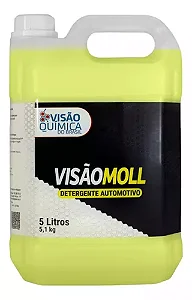 DETERGENTE AUTOMOTIVO NEUTRO VISAO MOLL 5 LITROS VISAO QUIMICA