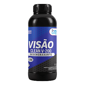 DESENGRAXANTE ALCALINO VISAO CLEAN V-200 1:200 1 LTR VISAO QUIMICA