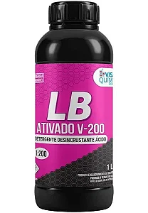 DESINCRUSTANTE ACIDO LB ATIVADO V-200 1:200 1 LTR VISAO QUIMICA