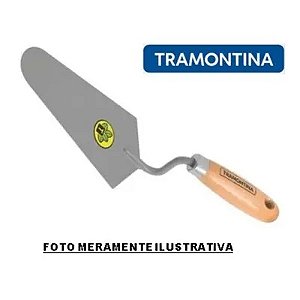 COLHER DE PEDREIRO (19) TRAMONTINA COM CANTO RETO 10