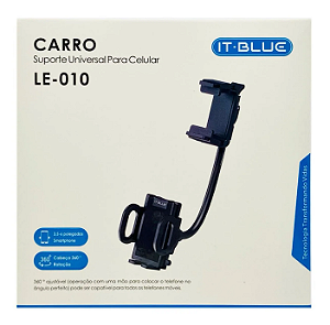 SUPORTE UNIVERSAL PARA CELULAR CARRO LE-010