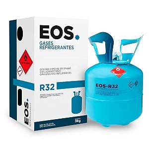 Gás Refrigerante R32 EOS Cilindro de 3Kg