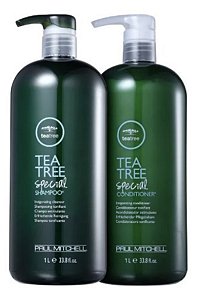 Kit Paul Mitchell Tea Tree Shampoo+ Condicionador 1L