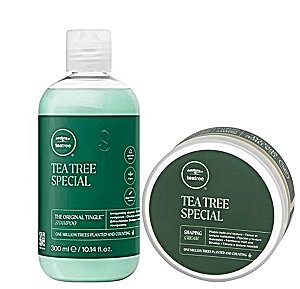 Kit Paul Mitchell Tea Tree Shampoo Pq+ Pomada Shaping 85g