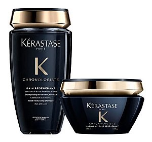 Kit Kérastase Chronologiste Shampoo 250ml + Mascara 200g