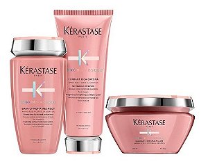 Kit Kérastase Chroma Absolu Sh 250ml+ Cond 200ml+ Másc 200gr