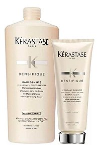 Kit Kérastase Densifique Shampoo 1L + Condicionador 200ml