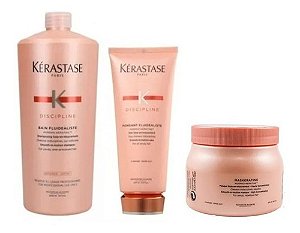 Kit Kérastase Fluidealiste Sh 1 Litro + Cond+ Másc Gd