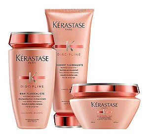 Kit Kérastase Discipline Fluidealiste Shampoo+ Cond+ Másc Pq