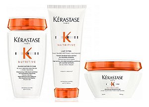 Kit Kérastase Nutritive Satin Riche + Cond + Masc Riche Peq
