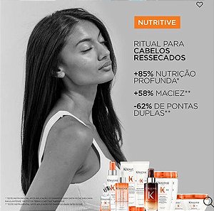 Kit Kérastase Nutritive Satin Riche + Lait Vital 1L