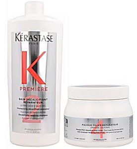 Kit Kérastase Premiere Shampoo 1L + Máscara 500g