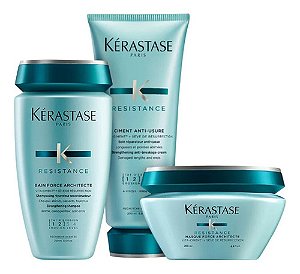 Kit Kérastase Resistance Architecte Shampoo+ Cond + Másc Pq