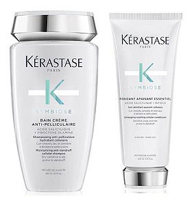 Kit Kérastase Symbiose Bain Crème 250ml+ Cond Apaisant 200ml