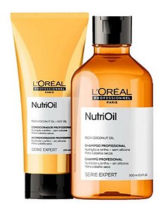 Kit Loréal Nutrioil Shampoo 300mls+ Condicionador 200mls