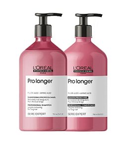 Kit Loréal Pro Longer Shampoo+ Condicionador 750ml