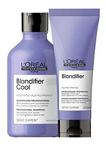 Loreal Kit Blondifier Cool Shampoo 300mls+ Cond 200mls