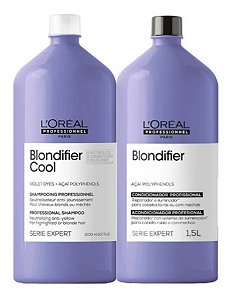 Kit Loreal Professionnel Sh + Cond Blondifier Cool 1,5L