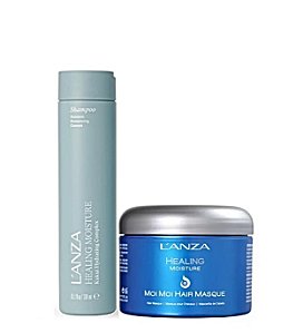 Kit Lanza Healing Moisture Shampoo 300ml+ Máscara Moi Moi 200g