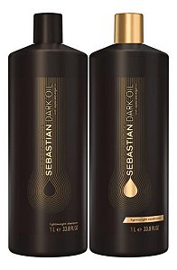 Kit Sebastian  Dark Oil Shampoo+ Condicionador 1000mls