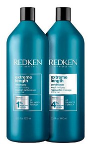 Kit Redken Extreme Length Shampoo+ Condicionador 1L