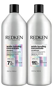 Kit Redken Acidic Bonding Shampoo+ Condicionador 1L