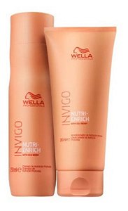Kit Wella Nutri Enrich Shampoo 250ml + Condicionador 200ml