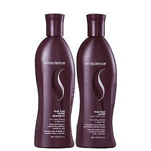 Kit Senscience True Hue Violet Shampoo 300ml+ Condicionador 300ml