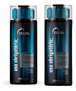 Kit Truss Uso Obrigatório Shampoo 300ml+ Condicionador 300ml