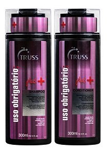 Kit Truss Uso Obrigatório Plus+ Shampoo+ Condicionador 300ml