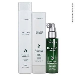 Kit Lanza Healing Nourish Shampoo+ Cond 300ml+ Spray 100ml