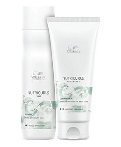 Kit Wella Professionals Nutricurls Shampoo 250ml+ Cond 200ml