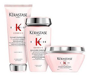 Kit Kérastase Genesis Shampoo Nutri + Cond + Máscara Peq