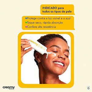 Creamy Watery Lotion FPS60 Protetor Solar Facial 50ml