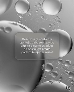 Creamy Skincare Eye Cream Creme para os Olhos Antirrugas 15g