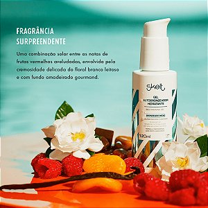 Skelt Gel Autobronzeador Hidratante 120mls
