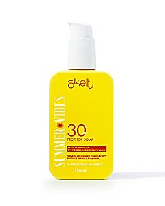 Skelt Protetor Solar com Instant Bronzer FPS 30 170mls